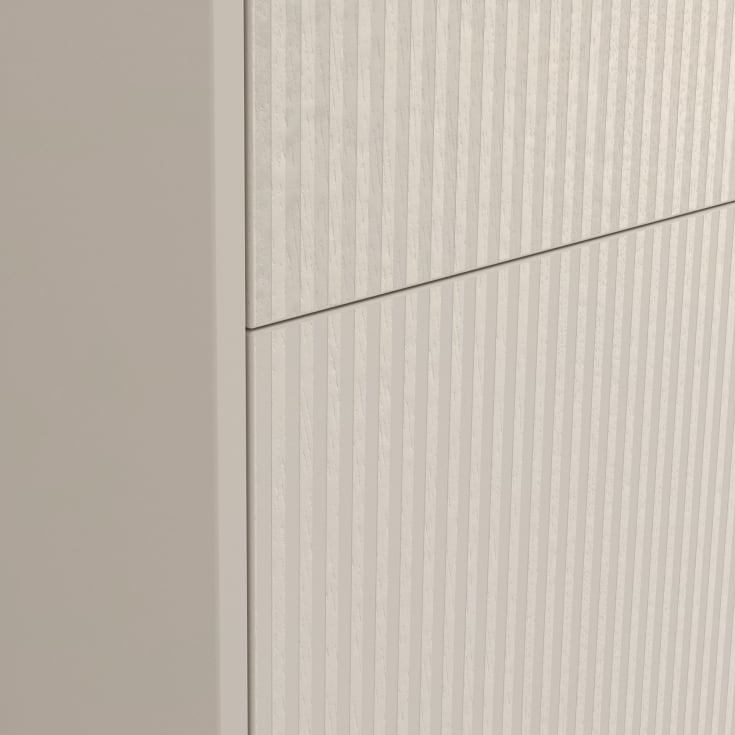 Dansani Mido+ Classic møbelpakke, 101x44 cm, stripete matt beige