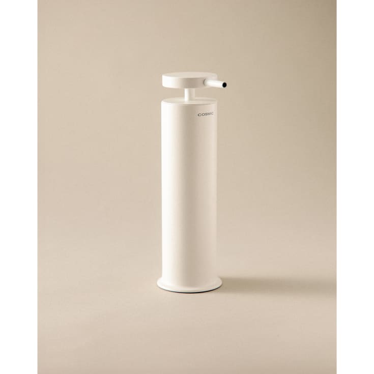 Cosmic Geyser sæbedispenser, mat hvid