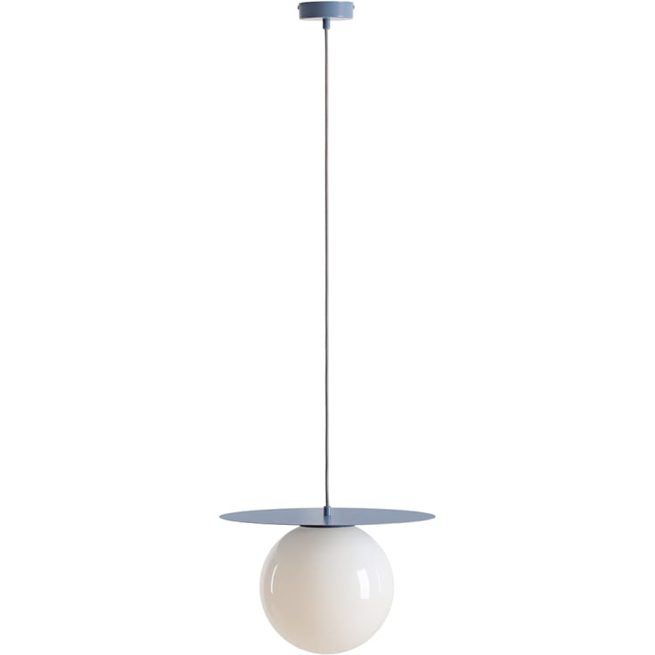 Aldex Loop pendellampa, Ø25 cm, blå
