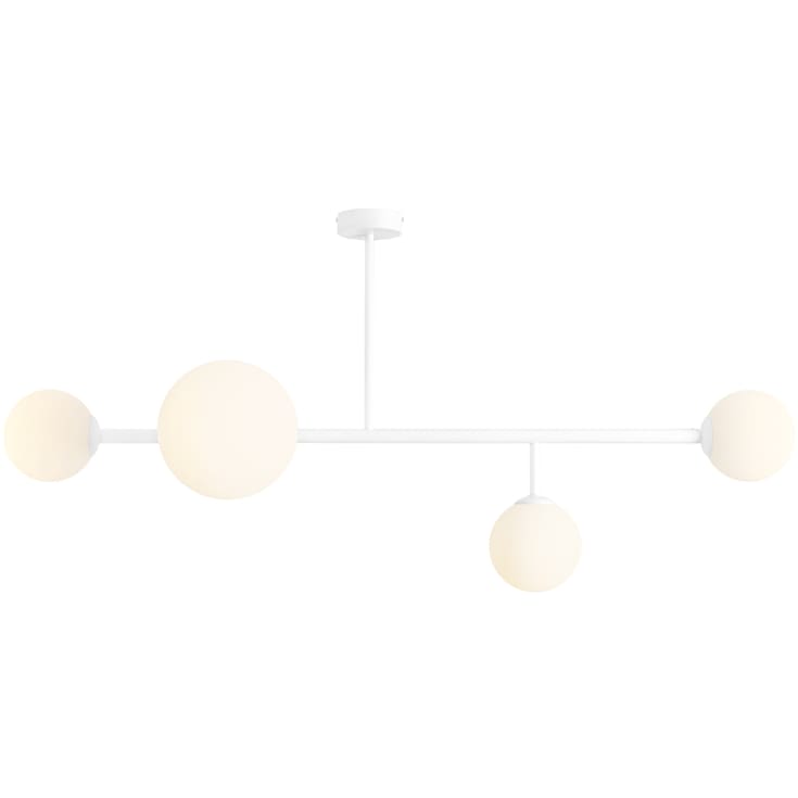 Aldex Dione taklampe, hvit