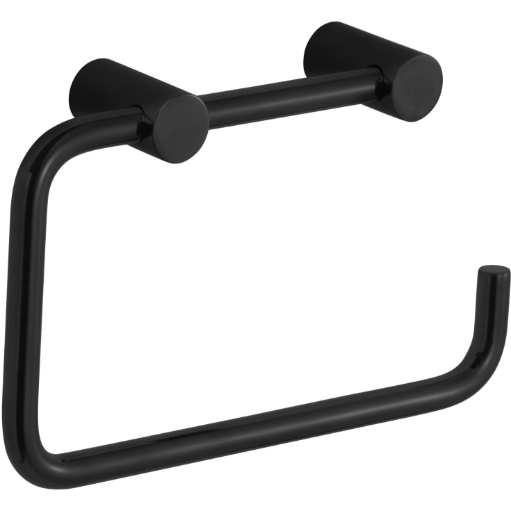 Pressalit dorullholder, matt sort