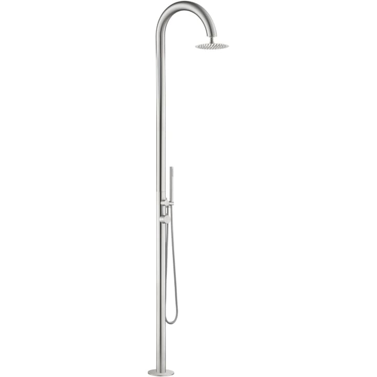 Demerx Pure Classic utomhusdusch, rostfritt stål