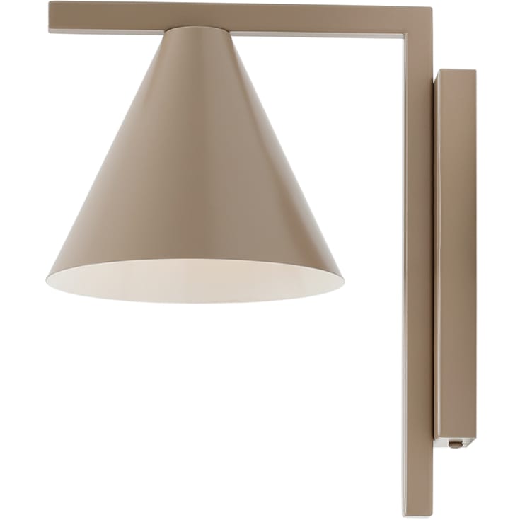 Aldex Form vägglampa, beige