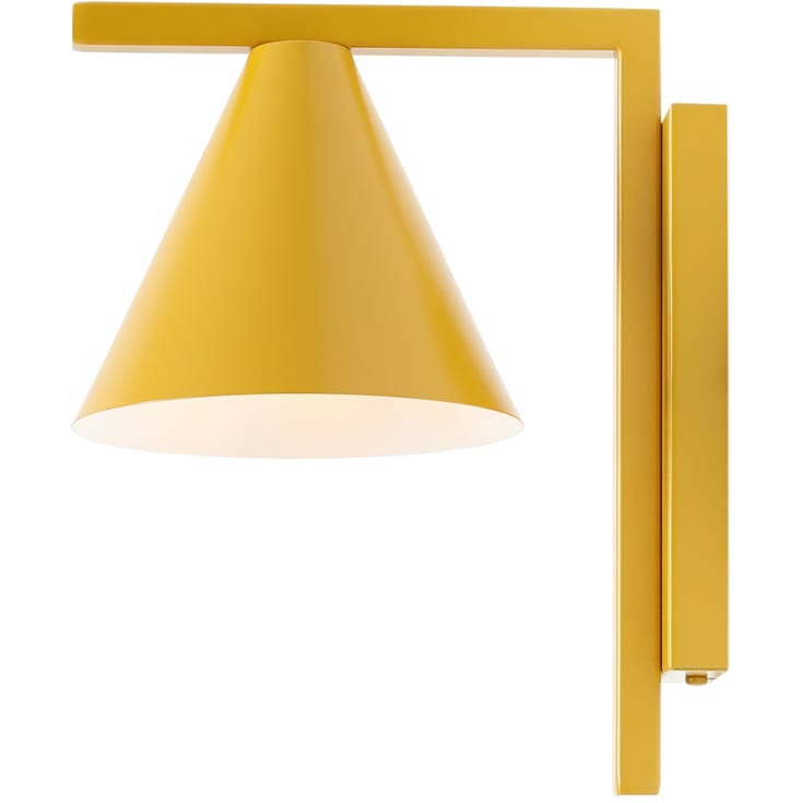 Aldex Form vägglampa, gul