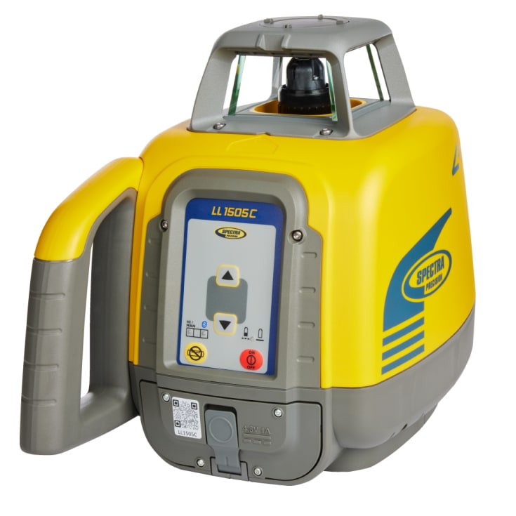 Spectra rotationslaser Precision® LL1505C med HL450 modtager