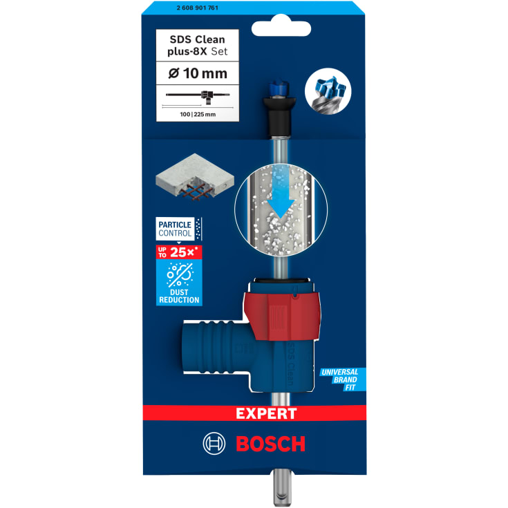 Bosch borhammer Clean Plus-8X, 10x100/225 mm