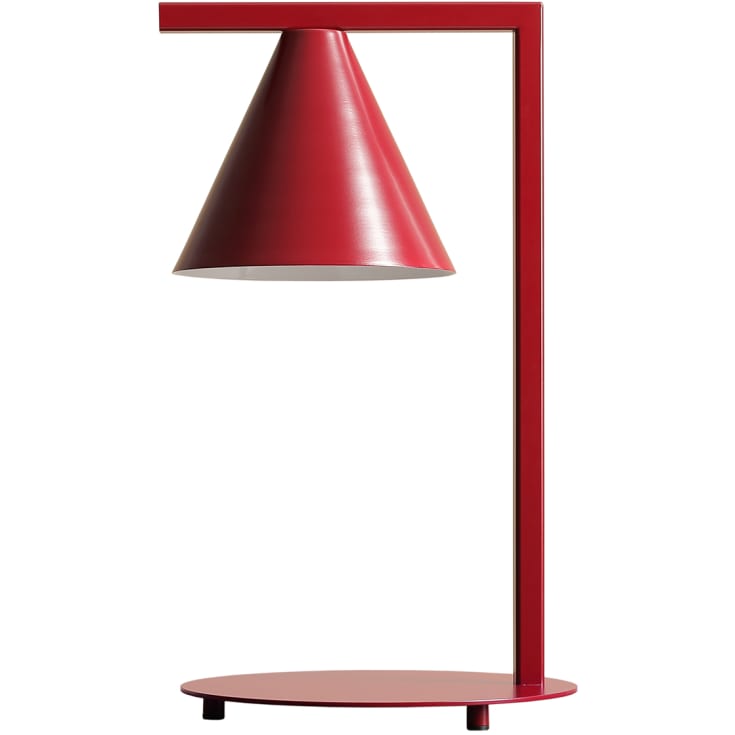 Aldex Form bordslampa, röd