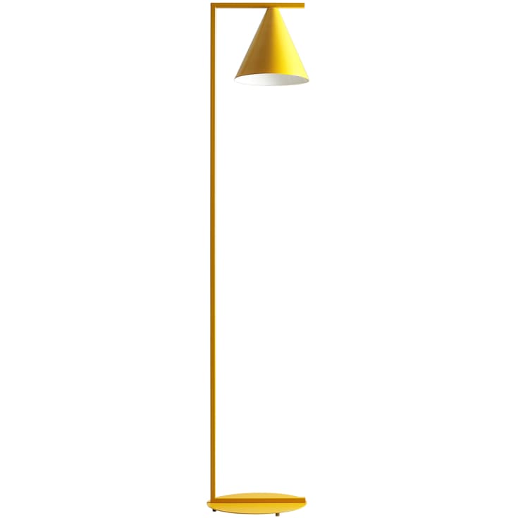 Aldex Form golvlampa, gul