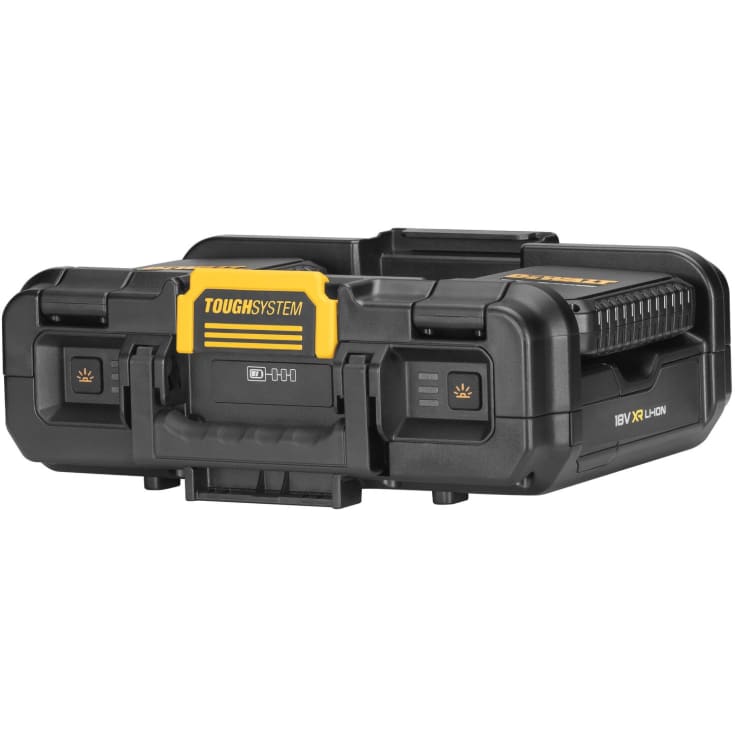 DEWALT Toughsystem 2.0 opbevaringskasse med LED-lamper