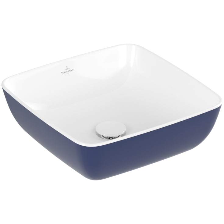 Villeroy & Boch Artis toppmontert servant, 41x41 cm, blå | 417841BCS4