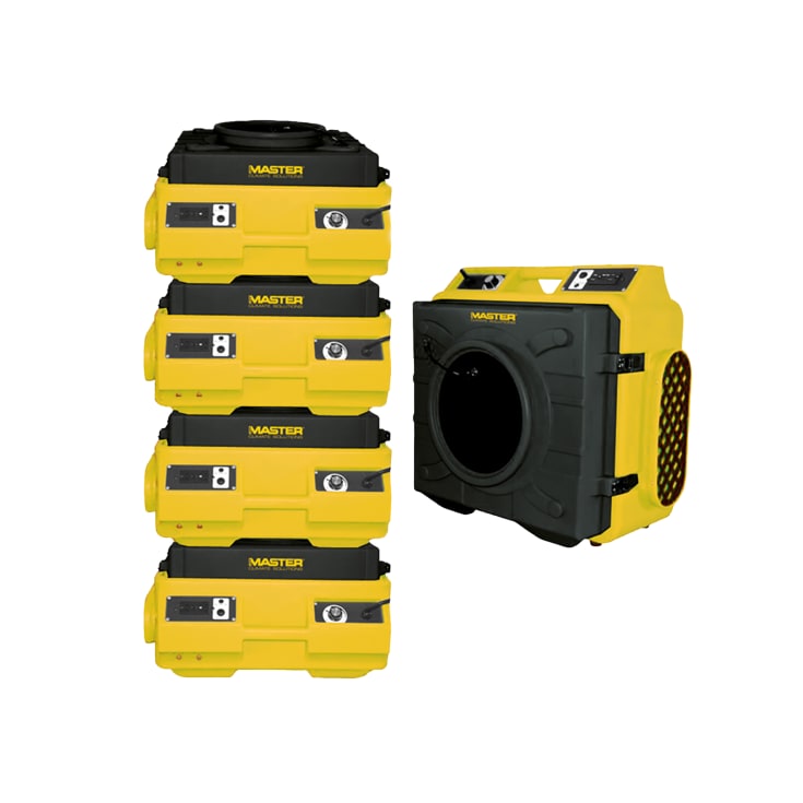 Master luftrenser MAS13 med Hepa filter, 1300 m³/t , 230 W