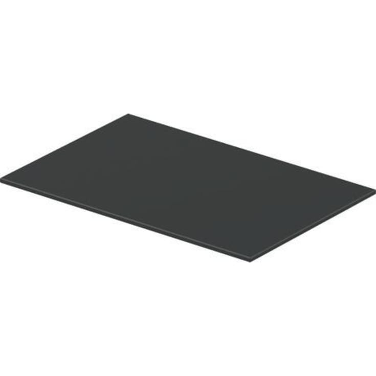 Duravit DuraSquare glashylde, 970x8 mm, grå