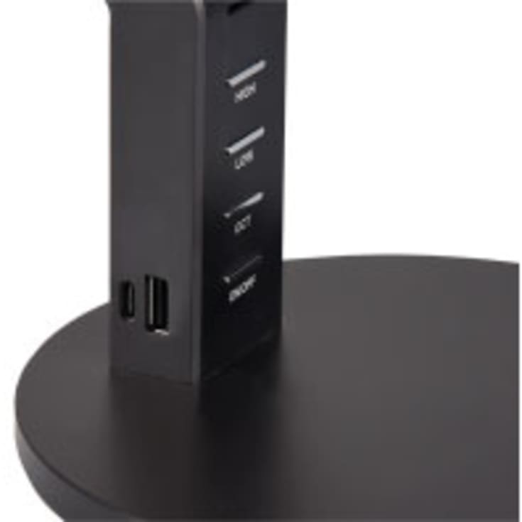Trio Lighting Ava bordlampe, svart