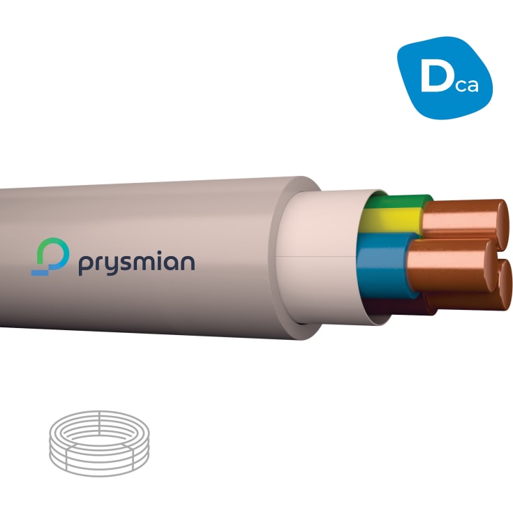 100 meter Kabel Afumex 3G1,5 halogenfri, Dca, R100