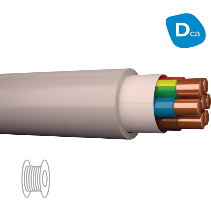 Kabel Afumex 7G1,5 halogenfri, Dca, T500