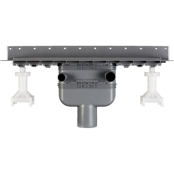 Purus Line 600mm avløpskanal Ø75mm vertikal, med vannlås