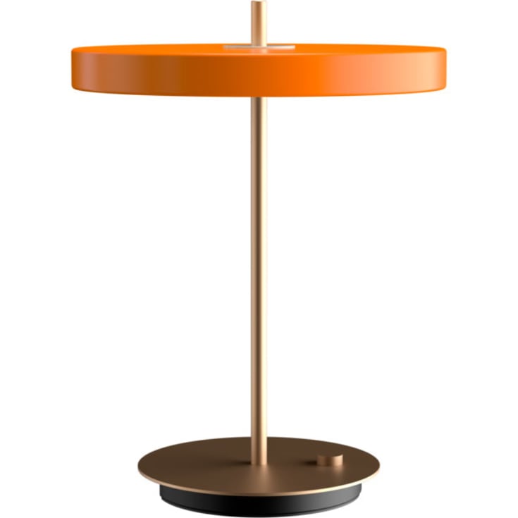 Umage Asteria bordslampa med USB, orange