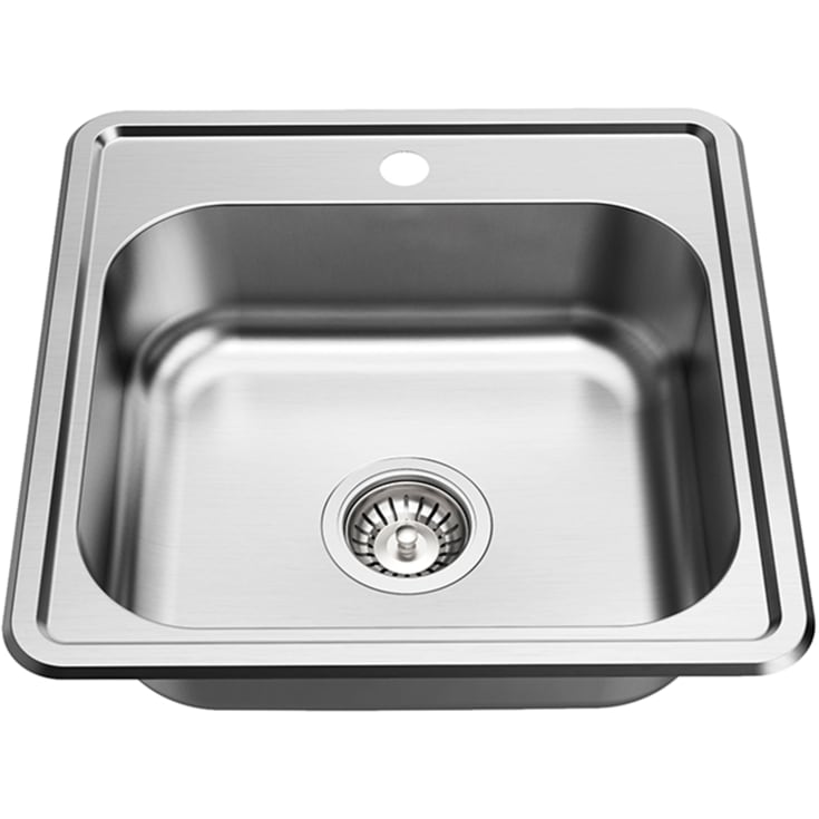 Lavabo LA 410 køkkenvask, 48,5x48,5 cm, stål