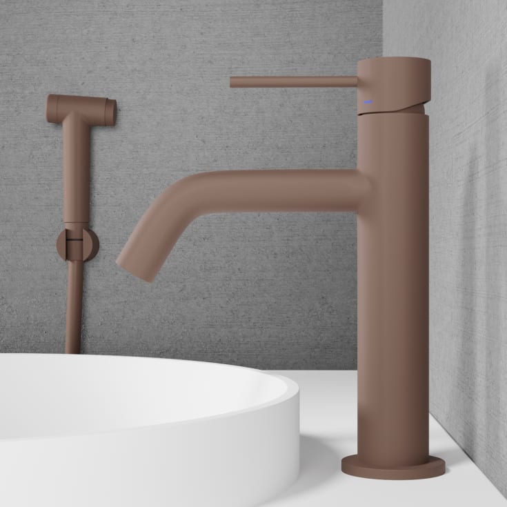 Scandtap Voyage B servantbatteri, matt brun