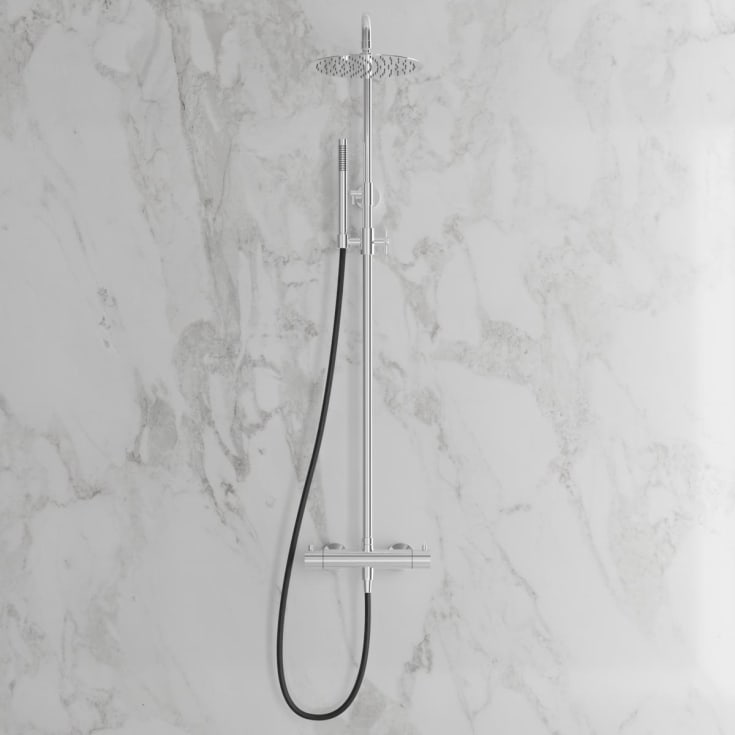 Scandtap Pleasure 2 dusjsett, polert stål