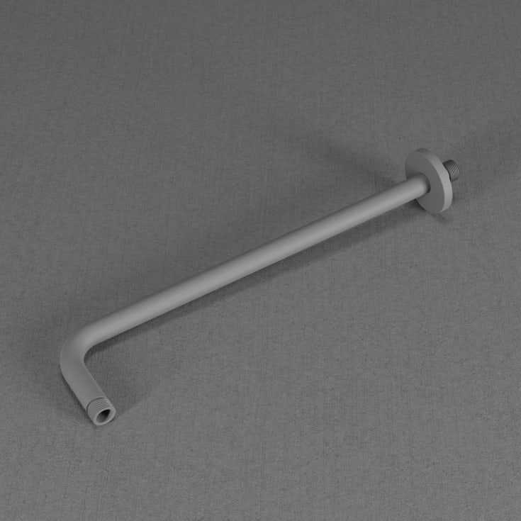 Scandtap Harmonized dusjarm, 46 cm, matt grå