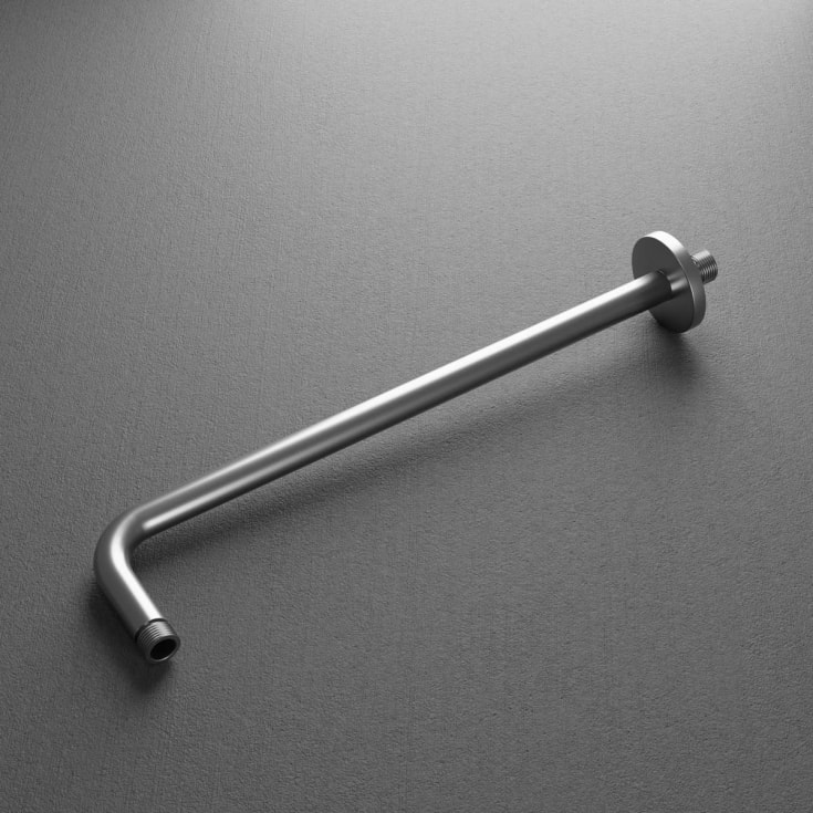 Scandtap Harmonized dusjarm, 46 cm, børstet stål