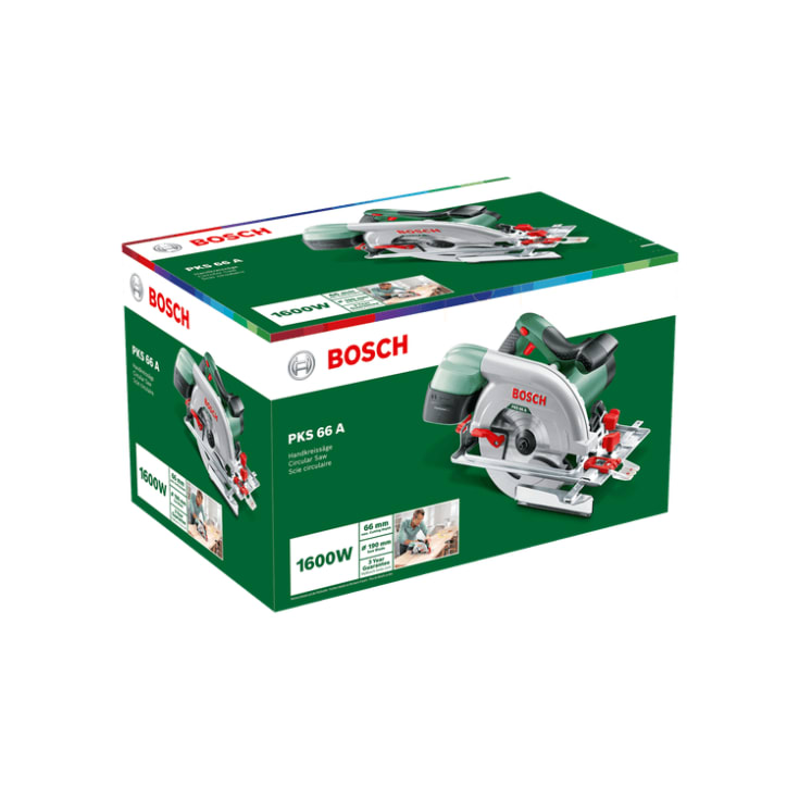 Bosch cirkelsåg PKS 66 A, 1600 W