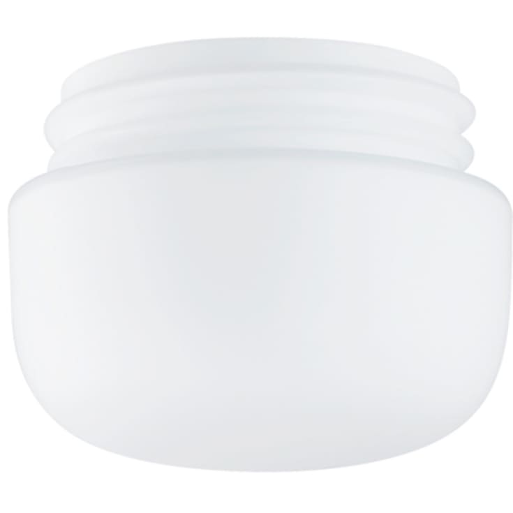 Skjerm Ohm 100/110 matt opal glassgjenge 84,5 mm