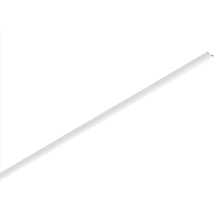 SLV 48V Spårdäcksskena, 2 meter, vit