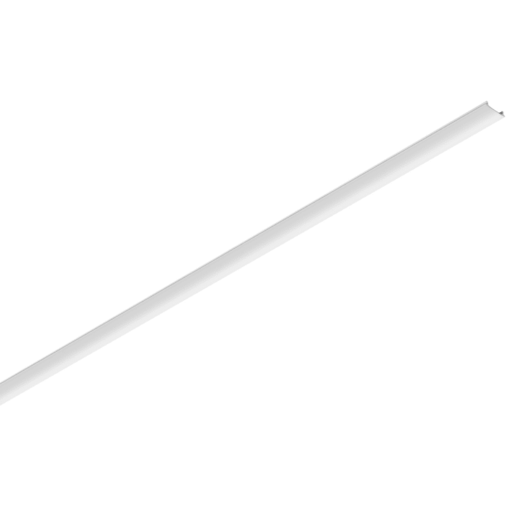 SLV 48V Spårdäcksskena, 2 meter, vit