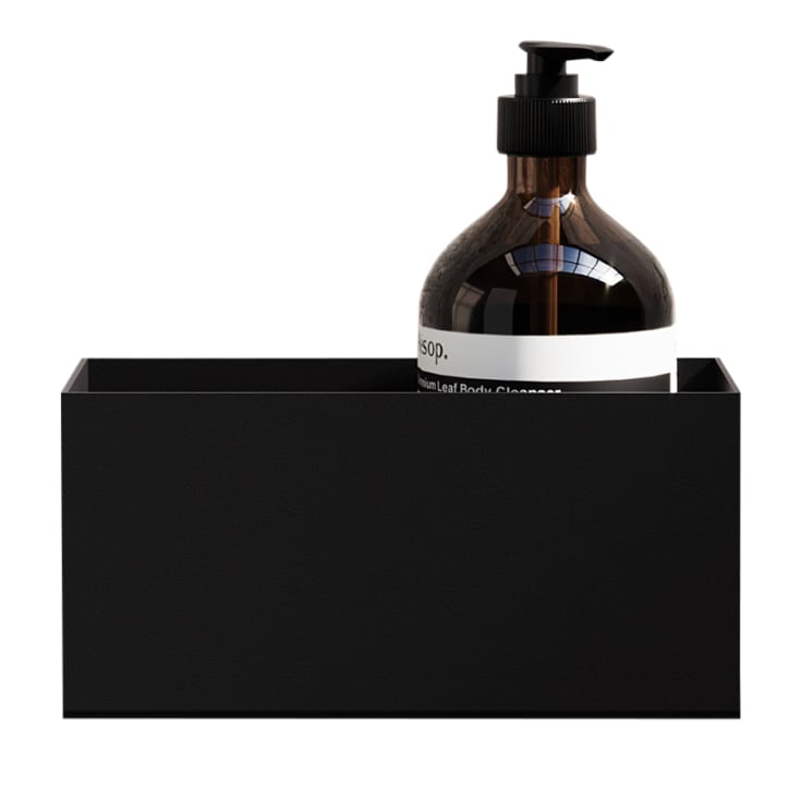 Nichba Bath Shelf 20 duschhylla, svart