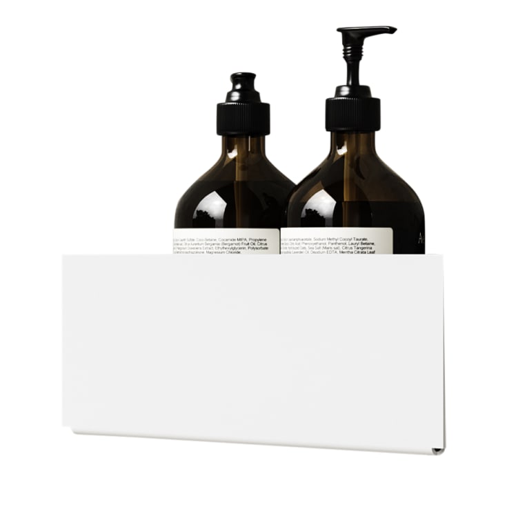 Nichba Bath Shelf Hjørne dusjhylle, hvit