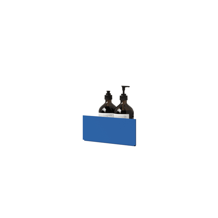 Nichba Bath Shelf Hjørne dusjhylle, blå