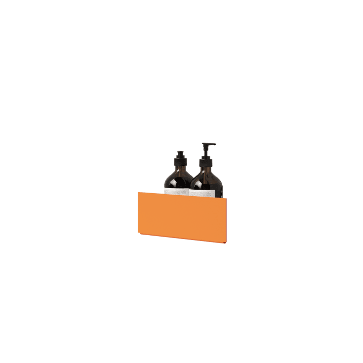 Nichba Bath Shelf Hjørne dusjhylle, oransje