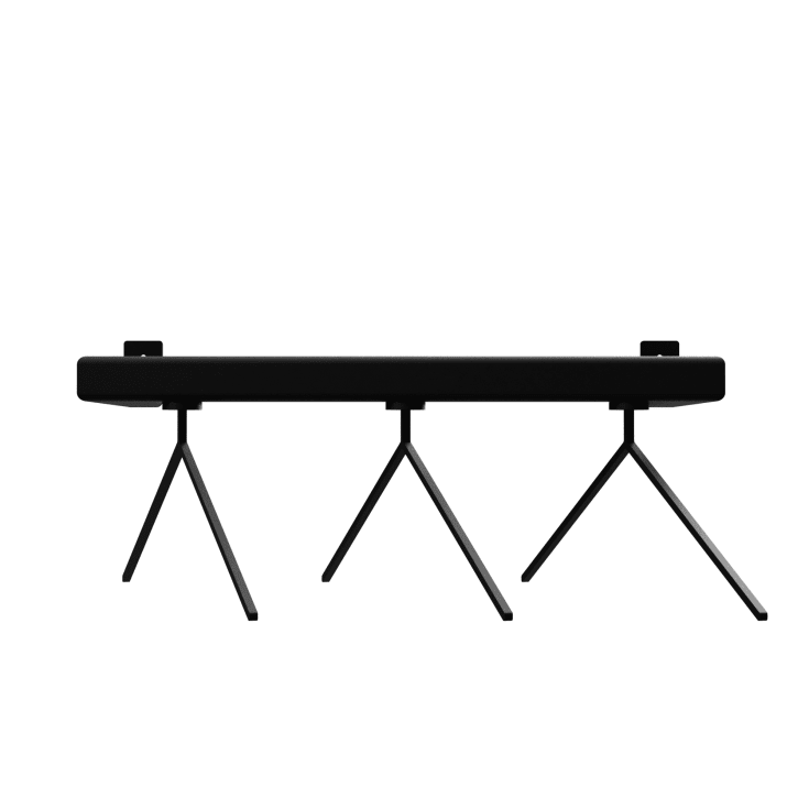 Nichba HangSys klädställning, 50x26,3 cm, svart