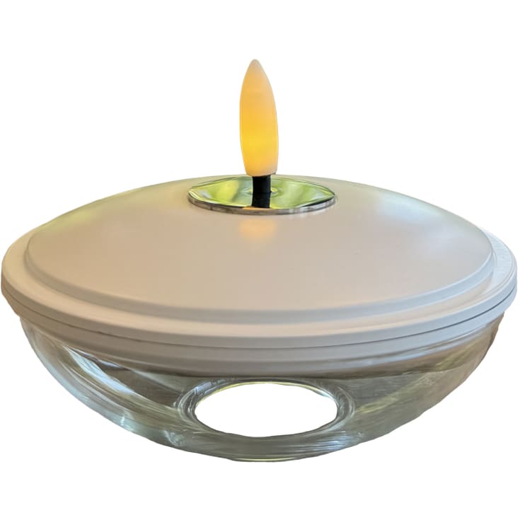 Sirius Lia uppladdningsbar lampa, vit