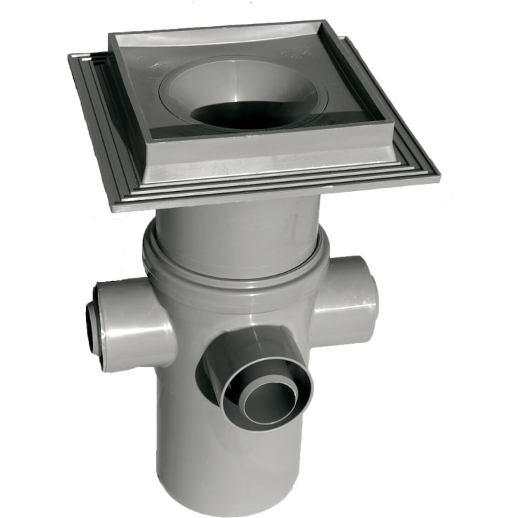 Purus Maxiflex komplett sluk, for betong og flis, Ø110 mm