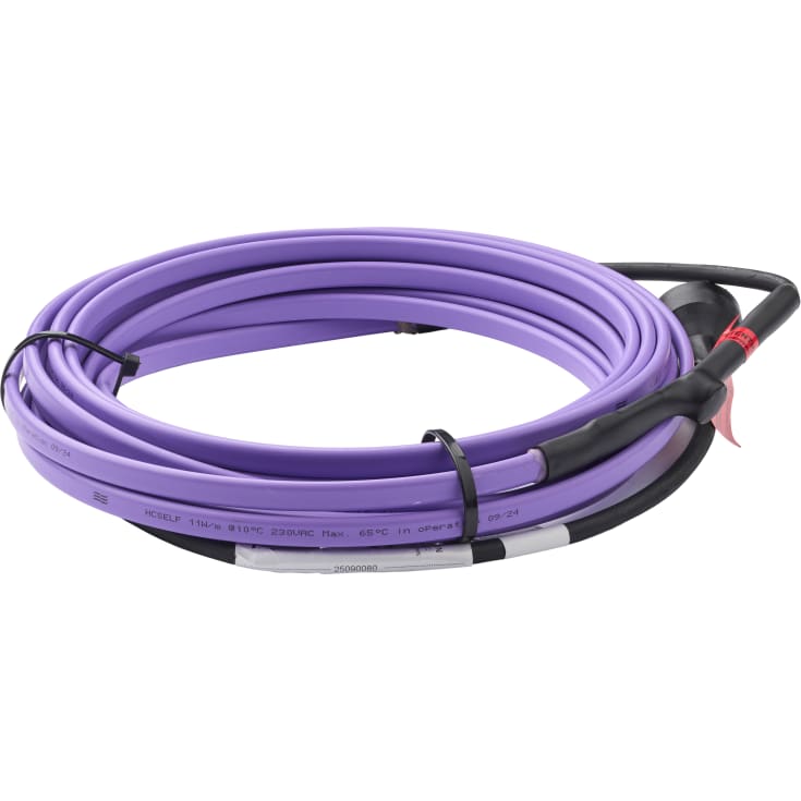 Heatcom PipeHeat Plus varmekabel, 550W, 50 meter