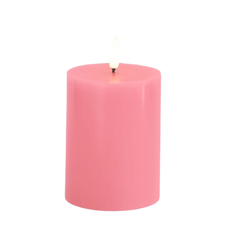 Sirius Sille LED kubbelys, batteri, rosa