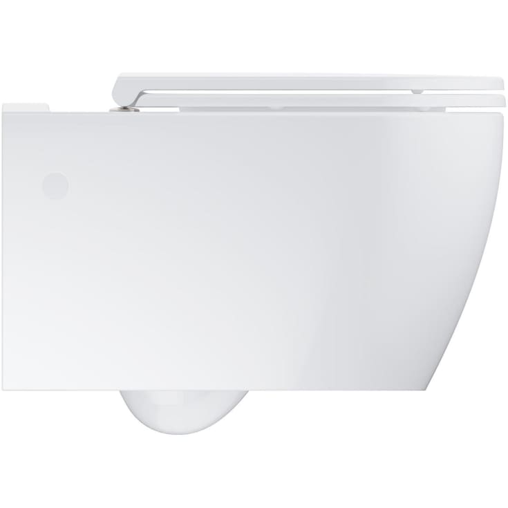 Grohe Start Round Ceramic væghængt toilet, uden skyllekant, hvid