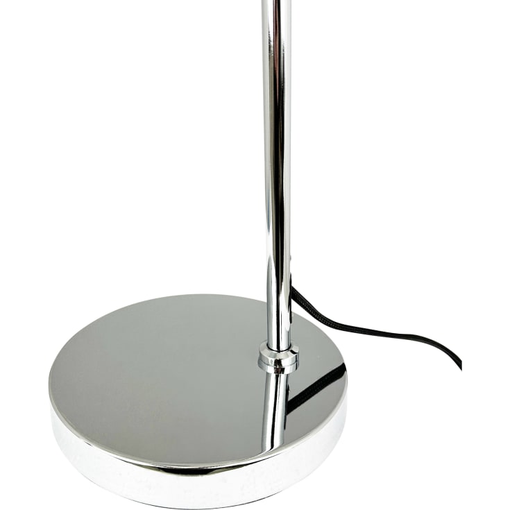 Dyberg Larsen DL12 bordslampa, krom