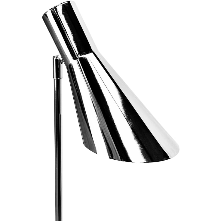 Dyberg Larsen DL12 golvlampa, krom