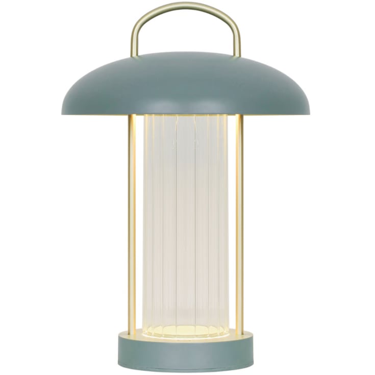Nordlux Mirano genopladelig bordlampe, grøn