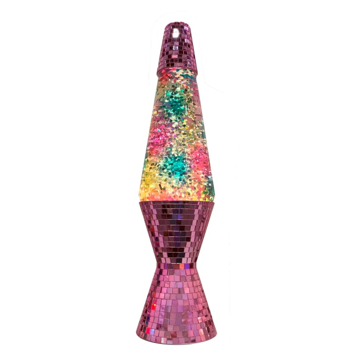 Veli Line lavalampe, rosa mosaikk