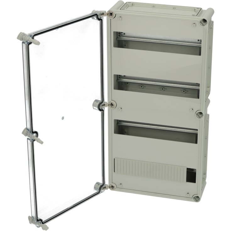 DIN-skinneboks MC EKTH 562813 T-2FSH 4x13M, 560x280x130 mm