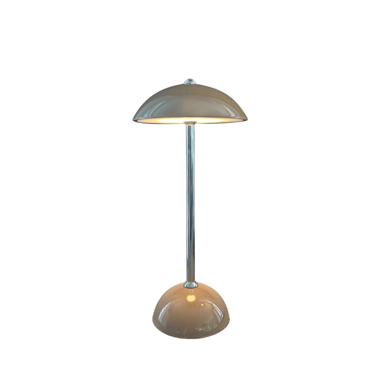 Veli Line Suave oppladdningsbar bordlampe, grå