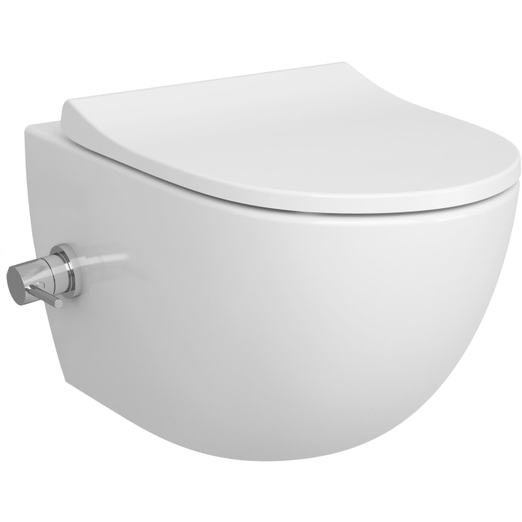 Vitra Sento dusjtoalett, uten spylekant, antibakteriell, hvit