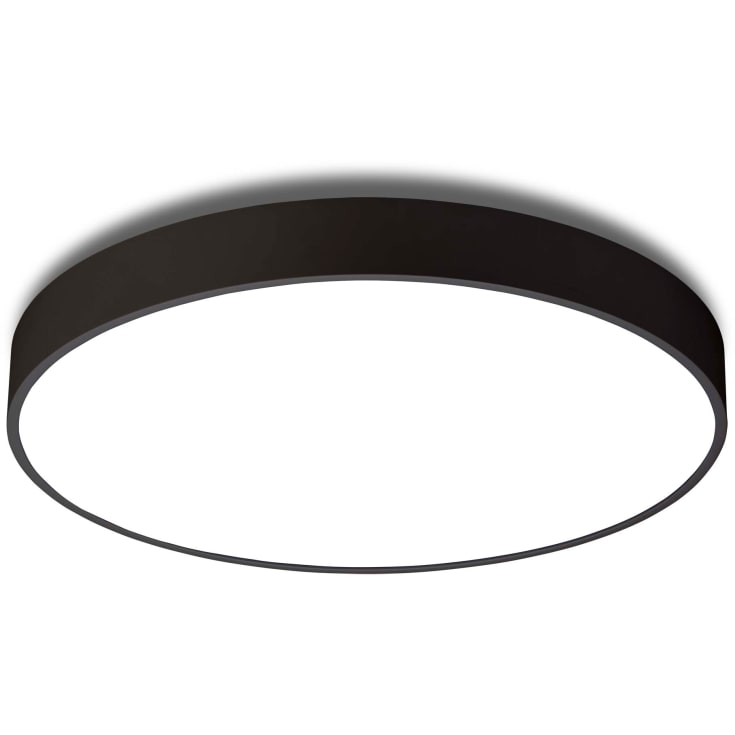 Antidark Luna Uplight CCT plafond, Ø45 cm, sort