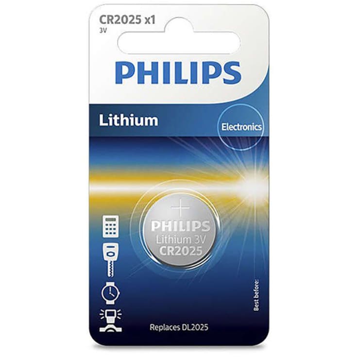 Philips Lithium CR2025 batteri