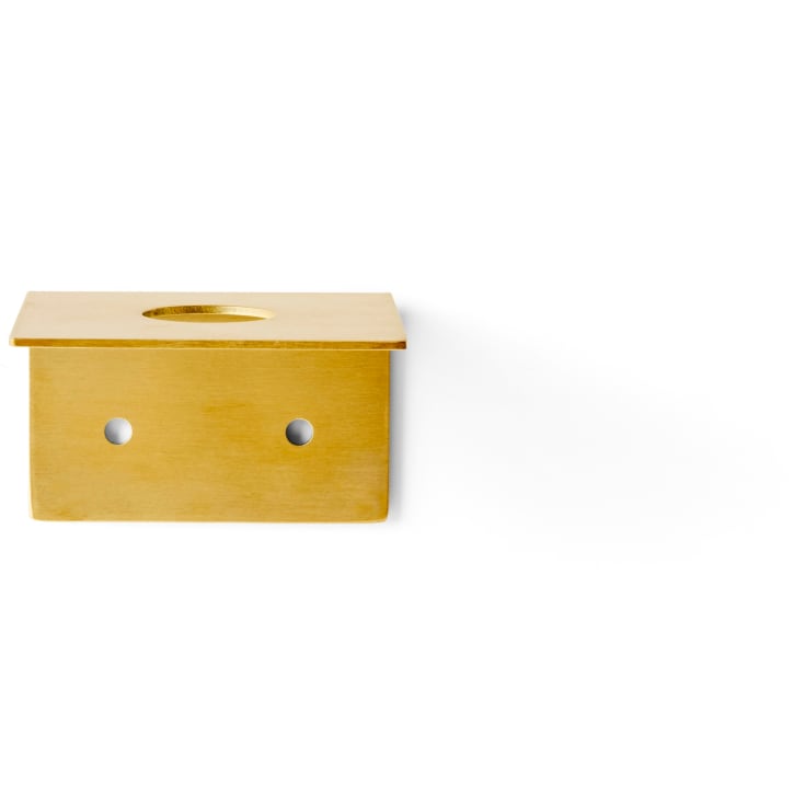 Bastant Design sæbeholder, børstet messing